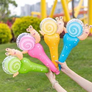 Palloncino in Foil a Forma di Animale Cartone Animato con Bastoncino Sonoro, Rana, Granchio, Medusa - Giocattolo Promozionale per Bambini, Gadget da Mercato Notturno, Vendita all'Ingrosso - Product Image 2