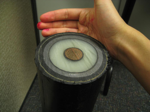 Câble blindé <span class=keywords><strong>de</strong></span> cuivre à haute tension simple/3 noyaux 70-240mm 3-110kv <span class=keywords><strong>isolation</strong></span> aérienne marine IP66 XLPE pour l'exploitation minière/acier - Product Image 4