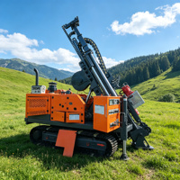 Foreuse hydraulique complète sur chenilles pour forage de carottage, machine de carottage pour exploration géologique jusqu'à 2000 m de profondeur pour l'échantillonnage de roches minières