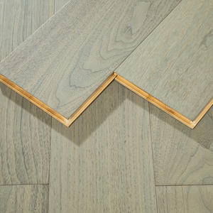 Nhuộm Màu Xanh Lá Cây Mịn Màu Đen Óc Chó Multilayer Thiết Kế Gỗ Cứng Sàn Gỗ Tự Nhiên Hạt Gỗ Tếch Không Thấm Nước Thiết Kế Nhà Bếp/Biệt Thự - Product Image 1