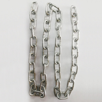 Cadena de Metal para Herrajes de Amarre, Estándar Australiano, Cadena de Eslabones Cortos/Medios/Largos, Cadena de Eslabones Soldados Galvanizados en Venta