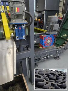 Trituradora de Doble Eje para Residuos de Neumáticos de Caucho, Equipo de Reciclaje de Neumáticos - Product Image 5