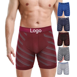 Regalo di Natale: Boxer Sportivi Sexy da <span class=keywords><strong>Uomo</strong></span> a Vita Media, Traspiranti e ad Asciugatura Rapida in Tessuto Lavorato a Maglia - Product Image 1
