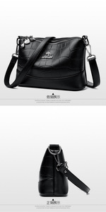 New Fashion <b>Soft</b> Pu <b>Leather</b> Crossbody <b>Bag</b> Multi Pocket Purses and Handbag Ladies Lightweight Travel Shoulder <b>Bag</b> - Product Image 4