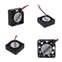 Ventilateur de refroidissement sans balais, Mini ventilateur en plastique 20x20x06mm, 3.7v, 5v, 12v, sur pied, grande vitesse, silencieux