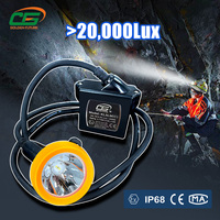 2000 lúmenes recargable subterráneo Led mineros faro intrínsecamente seguro minería seguridad casco Clip lámpara