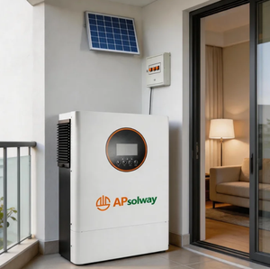 Controlador Híbrido de Batería Solar Apsolway AHS-12 de 12kW, Inversor Solar Híbrido, 5 Años de Garantía - Product Image 5