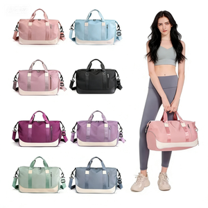 Sac de <span class=keywords><strong>sport</strong></span> durable grande capacité 2026 en promotion, idéal pour la gym, en tissu imperméable avec compartiment à chaussures - Product Image 1