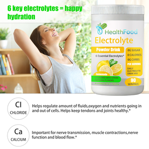 Private Label Electrolyte Powder with Total Carbohydrate Helps Regulate Amount of Fluids Nutrients Cells Powder - Product Image 6