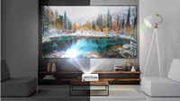 Projecteur Pico LED Intelligent Optoma GT1090HDRx UHD 4K 3D Portable pour Cinéma à Domicile, Éducation et Usage Professionnel