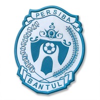 Badges en TPU silicone en gros, à coller au fer, design personnalisé, patchs de vêtements de sport, étiquettes avec logo de football en relief 3D pour vêtements