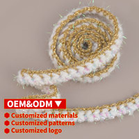 Nouvelle garniture en dentelle parfumée de petite taille, accessoire de mode, garniture fantaisie parfumée, garniture en dentelle pour vêtements, fabrication OEM 2026