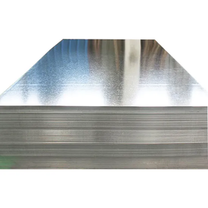 Roofing Sheet Material Hot Dipped Galvanized Steel Sheet Z40-Z275 Regular Spangle <strong>GI</strong> Sheet Metal Plate 0.12-0.8mm - Product Image 1