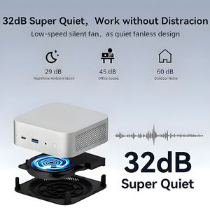 Mini <span class=keywords><strong>PC</strong></span> OEM Personalizado con AMD Ryzen 5 6600H, Radeon 660M 4K, HTPC <span class=keywords><strong>para</strong></span> Creación de Contenido, Edición de Video, Cine en Casa, Venta al Por Mayor - Product Image 4