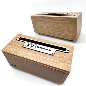 Altavoz Inalámbrico Retro de Madera XM-505, Barra de Sonido con Woofer, Estéreo Activo, Bajos HIFI, Caja de Música, Altavoz Doméstico con Radio FM/TF/USB - Product Image 2