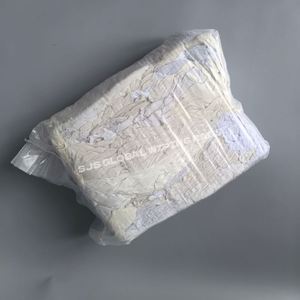 Trapos de Algodón 100% Blancos de 10 kg, Reutilizados para Uso Industrial, con Gran Absorción de Agua y Aceite, para Limpieza - Product Image 1