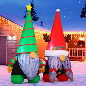Gnomos Inflables Personalizados al por Mayor de 5.4 Pies, Lindos, Ligeros, Impermeables, Decoraciones Navideñas para Niños, Precio de Fábrica - Product Image 1