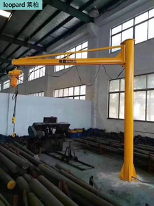 कार्यशाला के लिए पोर्टेबल जीब क्रेन गियर असर मोटर कोर घटकों के साथ हल्के उठाने वाले उपकरण का उपयोग करते हैं - Product Image 3