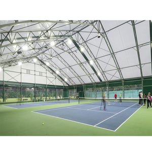 Abri extérieur grand format avec toit en membrane tendue PVDF/ETFE pour terrain de tennis - Product Image 6