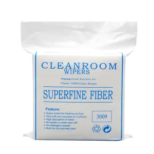 Disposable Lint Free Industrial ESD Cleaning Wipers Polyester Clean Room Wiper Cleaning Cloth