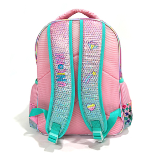Mode enfants <span class=keywords><strong>imprimer</strong></span> mignon licorne sac enfants sac à dos et boîte à lunch ensembles sac d'école pour les filles - Product Image 4