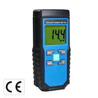 Pyranomètre solaire professionnel de haute précision pour la mesure de la rayonnement solaire et le test de films, avec unités doubles W/m² et BTU