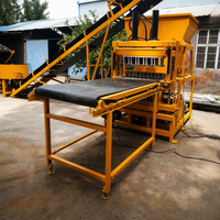 Machine automatique de fabrication de briques en terre cuite RPT5-10, machine de fabrication de blocs hydrauliques