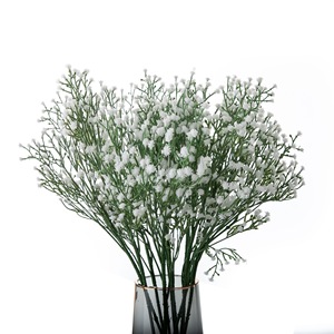 CallaFloral Flor Artificial de Gypsophila Blanca, Rama Individual, Decoración Interior, Arreglo Floral de Plástico para Bodas - Product Image 5