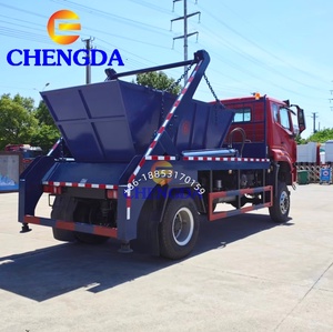 Nouveau <span class=keywords><strong>Camion</strong></span> <span class=keywords><strong>Benne</strong></span> Basculante Sinotruk HOWO M7 4*2 6 8 10 12 m³ pour Déchets et Ordures, avec Bras Rotatif - Product Image 2