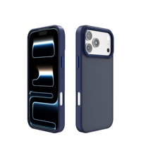 Coque de téléphone douce au toucher et respectueuse de la peau pour iPhone 17, 16, 15, 14, 13 – Protection de qualité supérieure à texture lisse