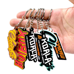 OEM ODM tùy chỉnh 2D mềm PVC Keychain móc chìa khóa logo mềm cao su Keychains <span class=keywords><strong>Silicone</strong></span> Keyring cao su tùy chỉnh móc chìa khóa - Product Image 1