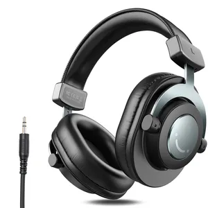 Fifine H8 Professional Studio Fones De Gravação Profissional Estúdio HIFI Headphones DJ Wired Monitor Headphone Audio Headset