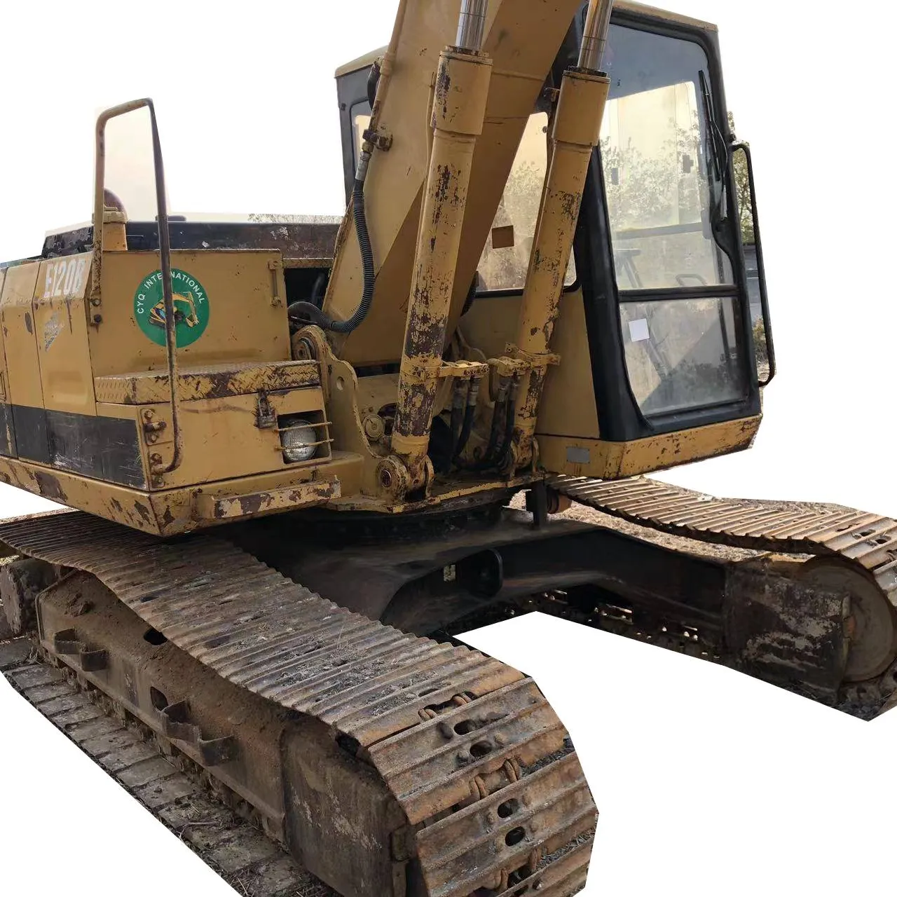 Miniexcavadora cat 120b usada