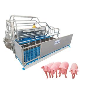 Nueva Jaula de Parto para Cerdas HENGYIN, Popular, Anticorrosiva, de Acero Galvanizado en Caliente, Superficie Lisa, Cómoda y Completamente Equipo - Product Image 1