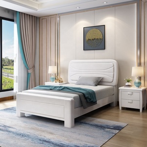 Giường ngủ trẻ em thiết kế hiện đại đơn giản bằng gỗ chắc chắn, có ngăn kéo, kích thước King/Queen - Product Image 2