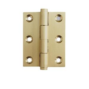Bisagra para Muebles de 2.5 Pulgadas, Superficie de Cobre Puro, Montaje en Superficie, Herraje Duradero para Puertas de Gabinete - Product Image 3