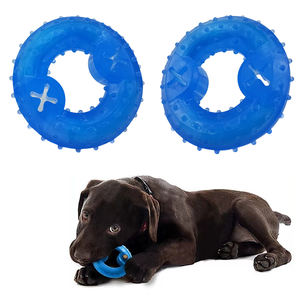 Jouets à Mâcher pour Chiots Congelables Soulage la Douleur et les Démangeaisons de la <span class=keywords><strong>Dentition</strong></span> Jouets pour Chiens Congelés pour la <span class=keywords><strong>Dentition</strong></span> <span class=keywords><strong>Anneaux</strong></span> à Mâcher pour Chiots Remplissables - Product Image 1