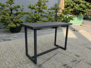 Tabouret de style durable tout temps, mobilier d'extérieur en aluminium, chaise haute de <span class=keywords><strong>bar</strong></span> avec accoudoirs, tabouret de <span class=keywords><strong>bar</strong></span> en métal - Product Image 5