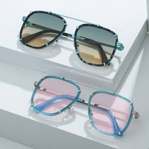 Gafas de Sol Personalizadas, Lentes de Gradiente Uv400, Punk, Hip Hop, Cuadradas, de Lujo, para Mujer - Product Image 5
