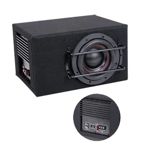 New Arrivals JLD Factory Active Powered Car Speaker SPL 6.5 Inch Subwoofer With Box And Amp