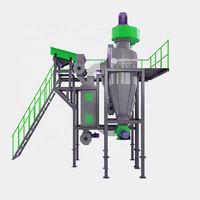 vertikaler wind-luftaffärrer metallschrott schwere materialien leichte materialien trenner kunststoff papier trennen mit hoher effizienz