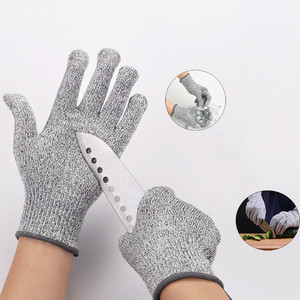 Résistant aux coupures travail Anti coupure alimentaire gants cuisine poignée poisson gant gants de sécurité coupe 5 huîtres écaillage filet de poisson - Product Image 4