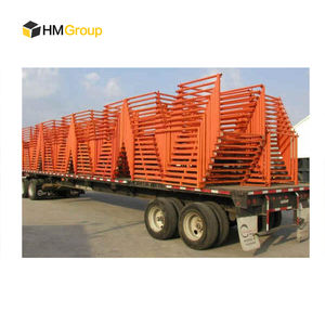 सबसे ज्यादा बिकने वाला वाणिज्यिक गोदाम स्टैकयोग्य पोर्टेबल डेमाउन्टेबल पाउडर कोटिंग स्टील पाइप नेस्टेनर रैक - Product Image 4