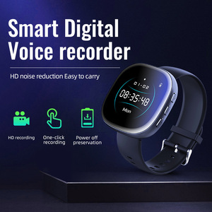 Montre connectée étanche IP65 avec écran tactile en silicone 4-256 Go 1080P 41-43 mm, caméra frontale, enregistrement audio/vidéo, autonomie de 11 à 30 jours - Product Image 2