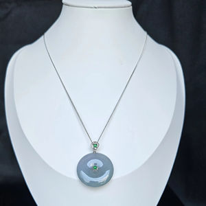 Collar Unisex de Plata 925 Chapada de Gran Calidad, Hecho a Mano, con Certificado NGTC, con Detalles Intrincados, Pieza Única Hecha por Artesanos - Product Image 1