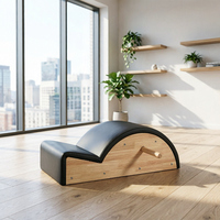 Arco Ergonómico de Madera de Roble Profesional para Pilates, Corrector de Columna para Alineación Postural y Entrenamiento del Core en Estudios
