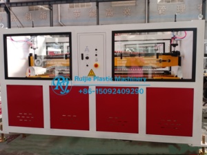 Máquina de fabricación de tubos de conducto eléctrico certificado CE RUIJIE, línea de extrusión de tubos UPVC, extrusoras de plástico certificadas - Product Image 5