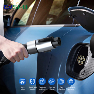 Adaptador tipo 2 a GB/T, adaptadores de cargador EV para <span class=keywords><strong>coche</strong></span> eléctrico para pistola de <span class=keywords><strong>carga</strong></span>, adaptador de <span class=keywords><strong>carga</strong></span> de 22KW, Conector de cargador de caja de pared de 480V EV - Product Image 2