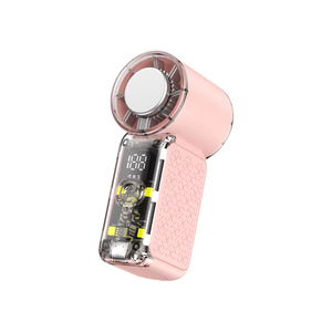 แนะนำพัดลมพกพาแบบ USB สีฟ้า พัดลม USB ขนาดเล็ก พัดลมตั้งโต๊ะขนาดเล็กสำหรับโรงแรม พัดลมทำความเย็นแบบพกพา - Product Image 1