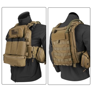 Men's Tactical Vest for Cosplay-Laser-Cutting Quick Release Modular Design Lightweight MOLLE Polyester/Nylon <b>Material</b> - Product Image 3